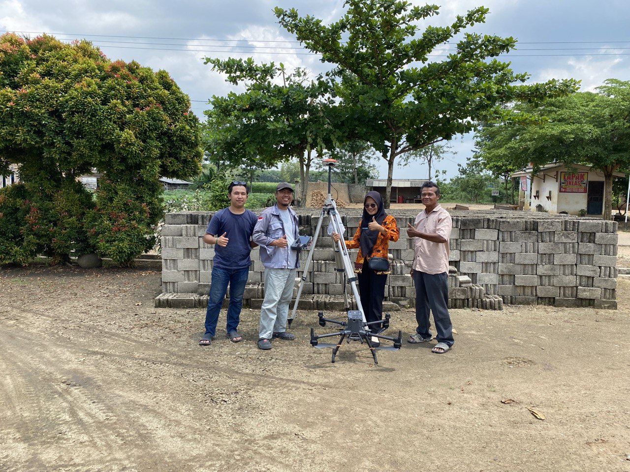 Bantuan Cetak Sawah Seluas 400 Hektar dari Kementerian Pertanian di Kecamatan Muara Sungkai Masuki Tahap SID