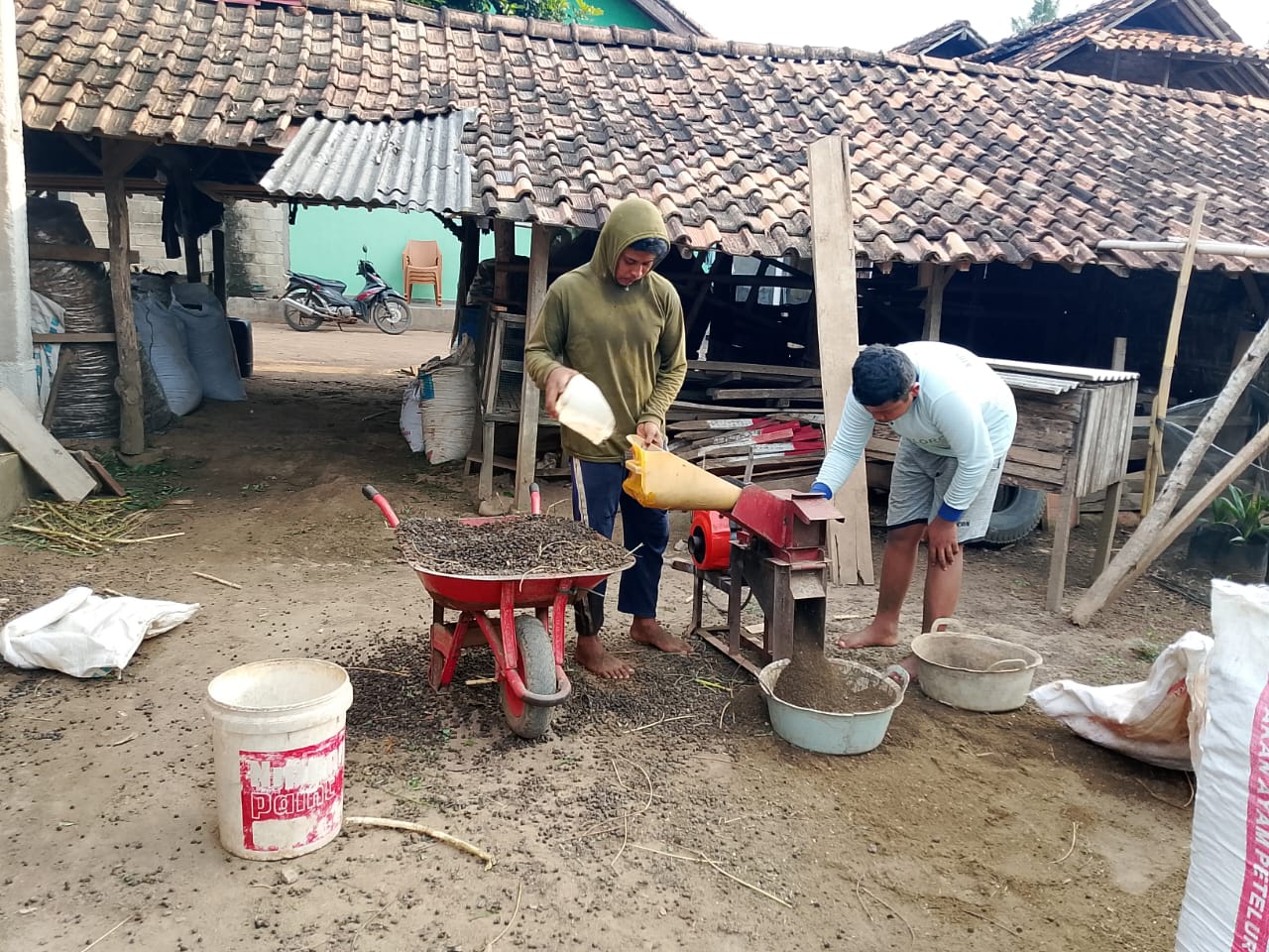 Pemanfaatan Kohe Kambing sebagai Pupuk Organik