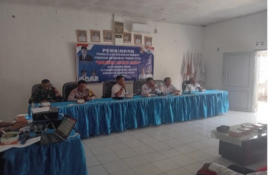 Bimtek Ketahanan Pangan di Desa Karang Agung Tingkatkan Pengetahuan Petani Jagung