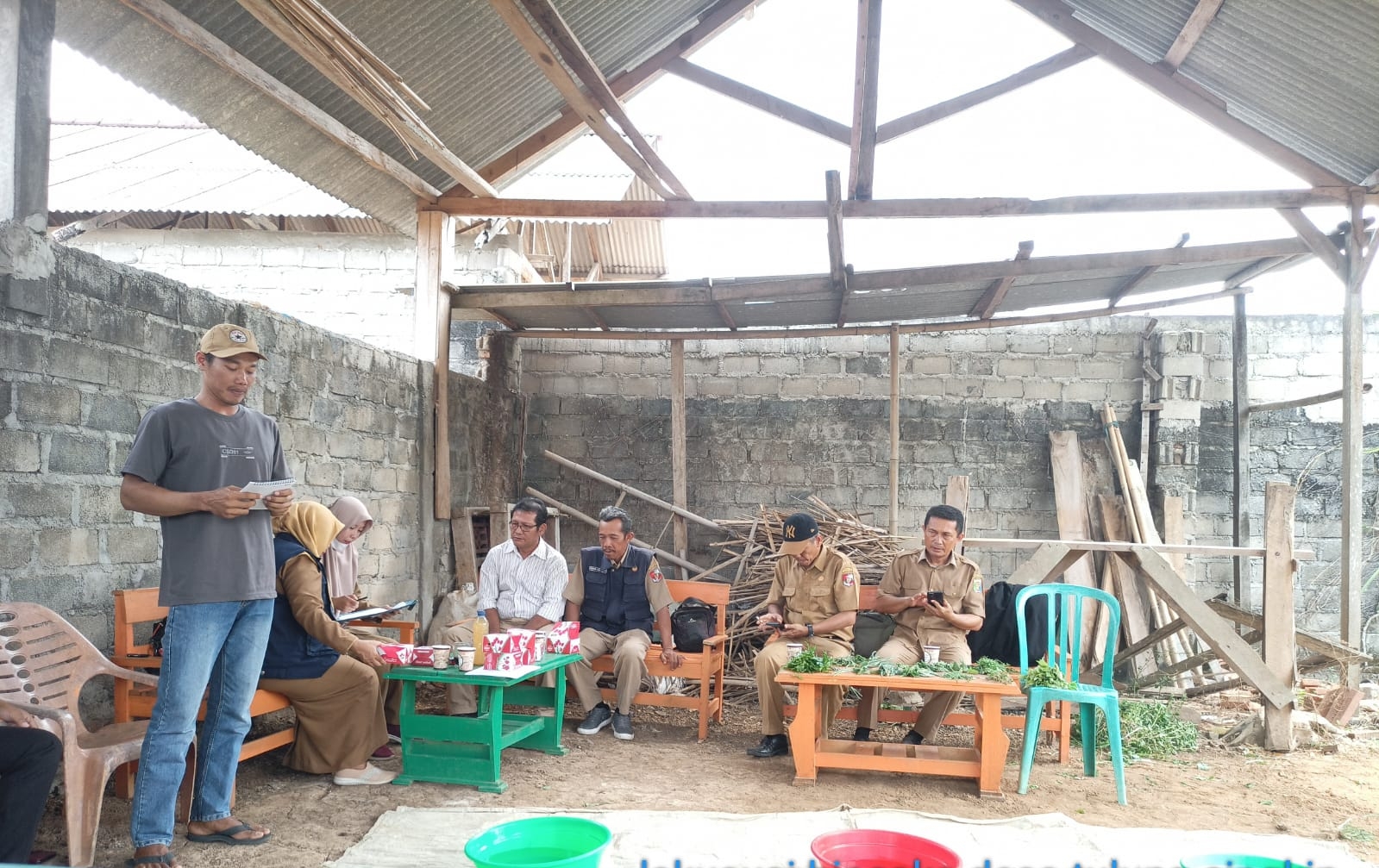 PEMBUATAN BIOSAKA DI KECAMATAN BLAMBANGAN PAGAR