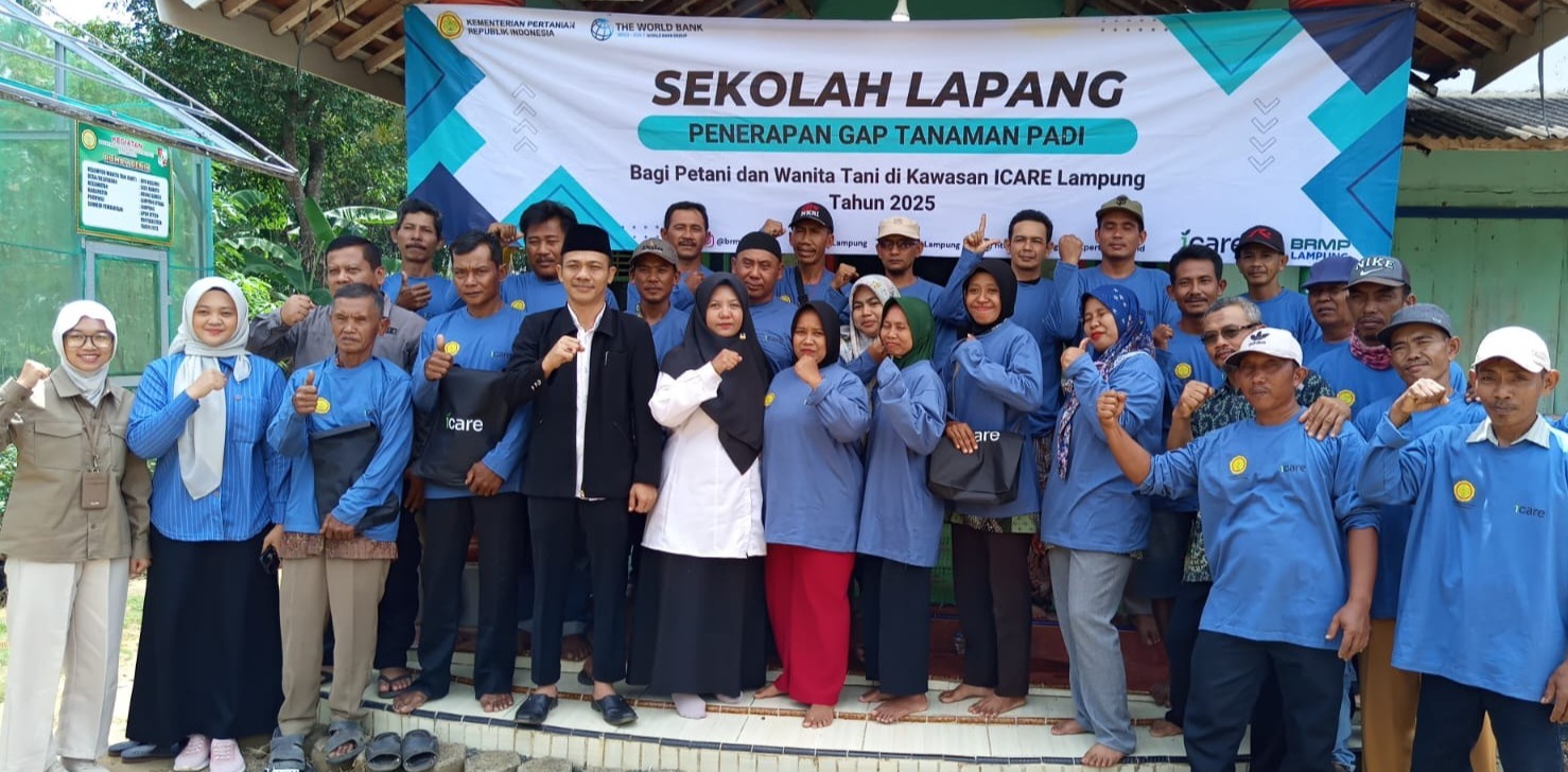 Tingkatkan Kapasitas Petani, ICARE Lampung Gelar SL Pembuatan POC dan Pesnab di Lampung Utara