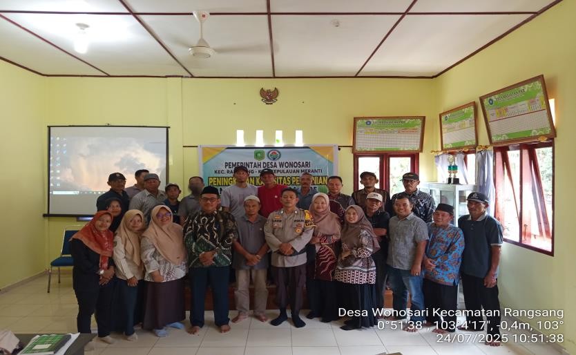 PENINGKATAN KAPASITAS PETANI DI DESA WONOSARI