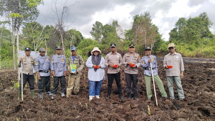 Penanaman Jagung Serentak di Desa Sendaur Dorong Perluasan Areal Tanam dan Swasembada Pangan