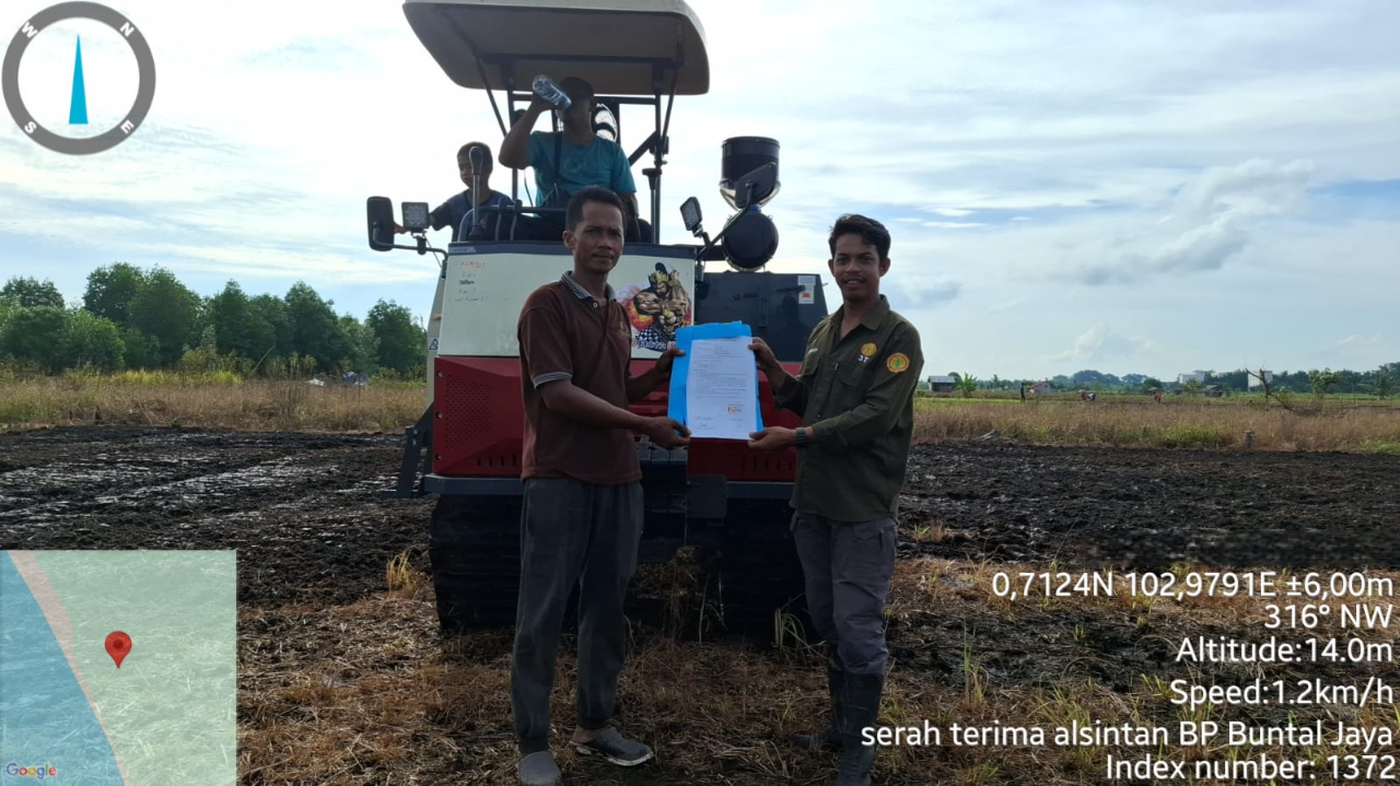 ALSINTAN DATANG: BRIGADE PANGAN SIAP BERGERAK