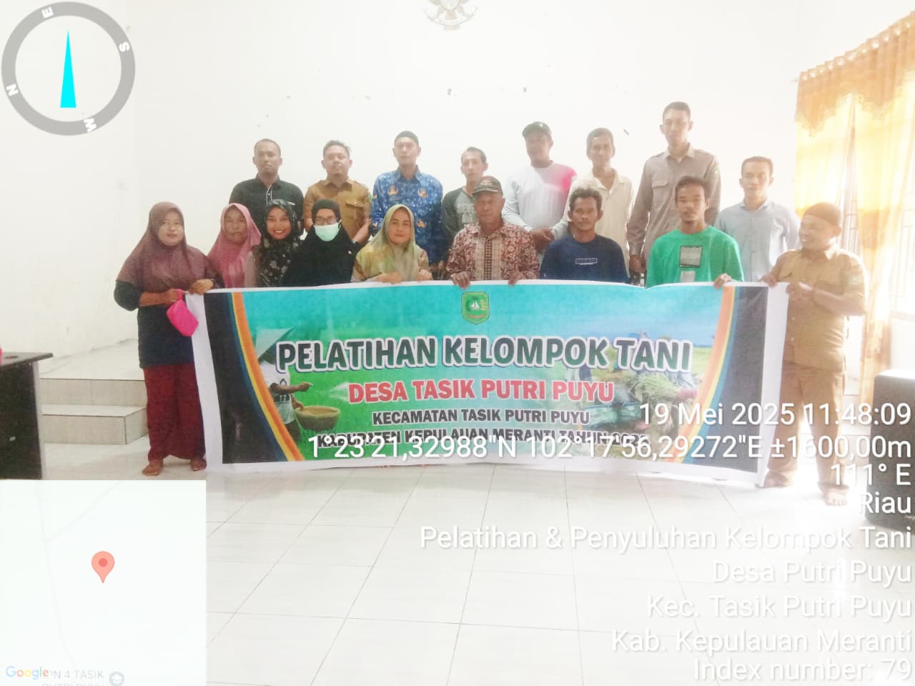 PENYULUHAN PERTANIAN DI DESA PUTRI PUYU OLAHAN LAHAN GAMBUT TANPA BAKA