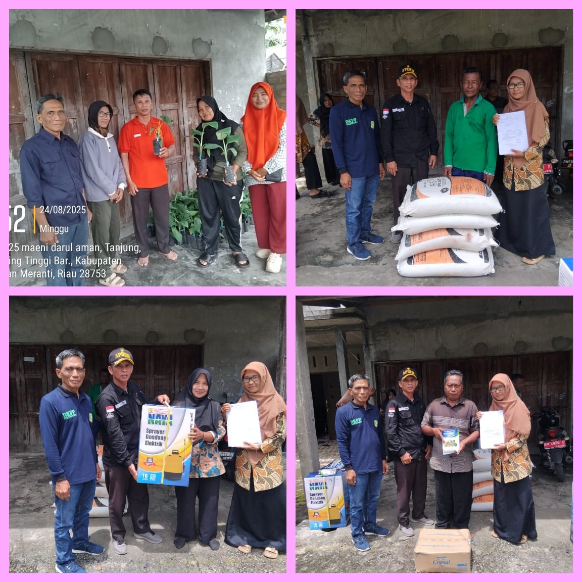 Kegiatan Pekarangan Pangan Bergizi (P2B) di Kecamatan Tebing Tinggi Barat