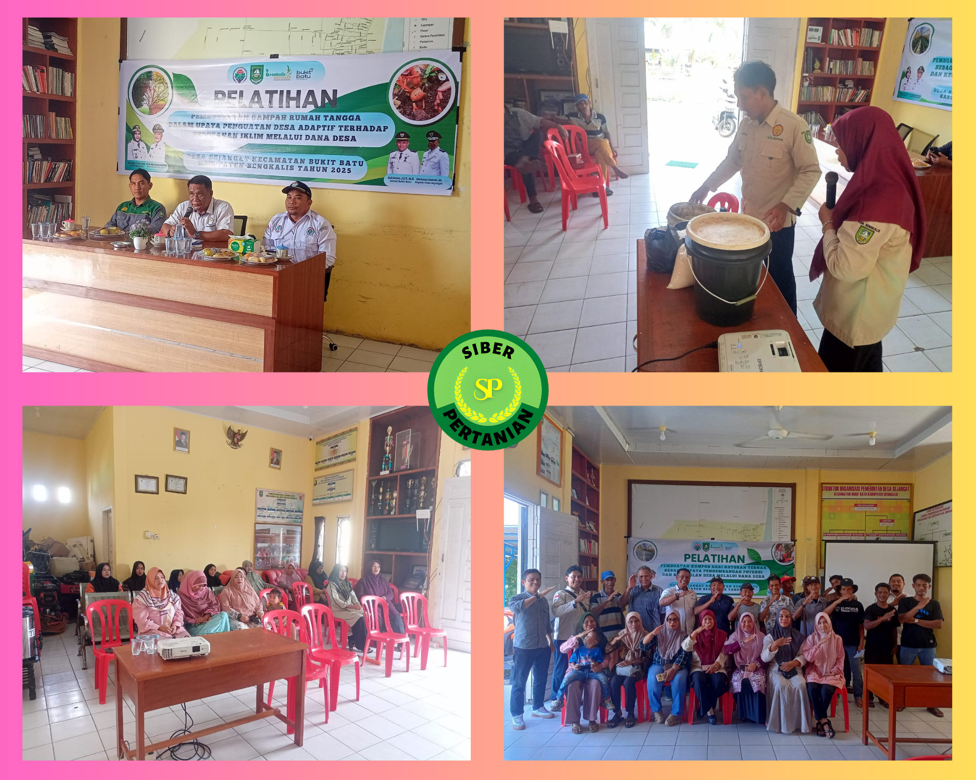 Pelatihan Membuat Pupuk Organik Cair Sejangat