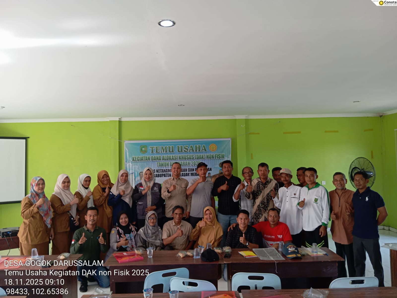 Kegiatan Temu Usaha di Kecamatan Tebing Tinggi Barat