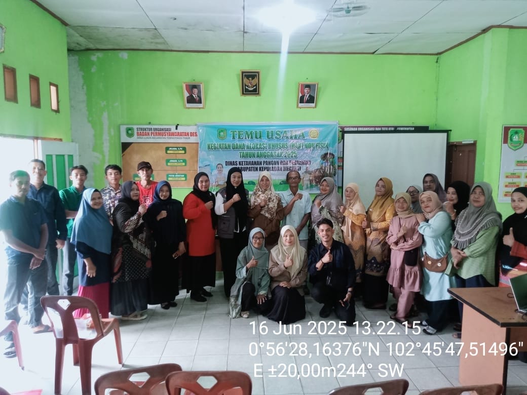 Kegiatan Temu Usaha Kecamatan Tebing Tinggi Timur Upaya Peningkatan Kapasitas Pengusaha Pertanian Dan Petani