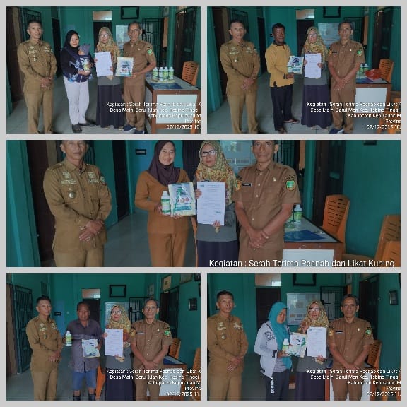 Kegiatan Serah Terima Pestisida Nabati dan Likat Kuning di Kecamatan Tebing Tinggi Barat