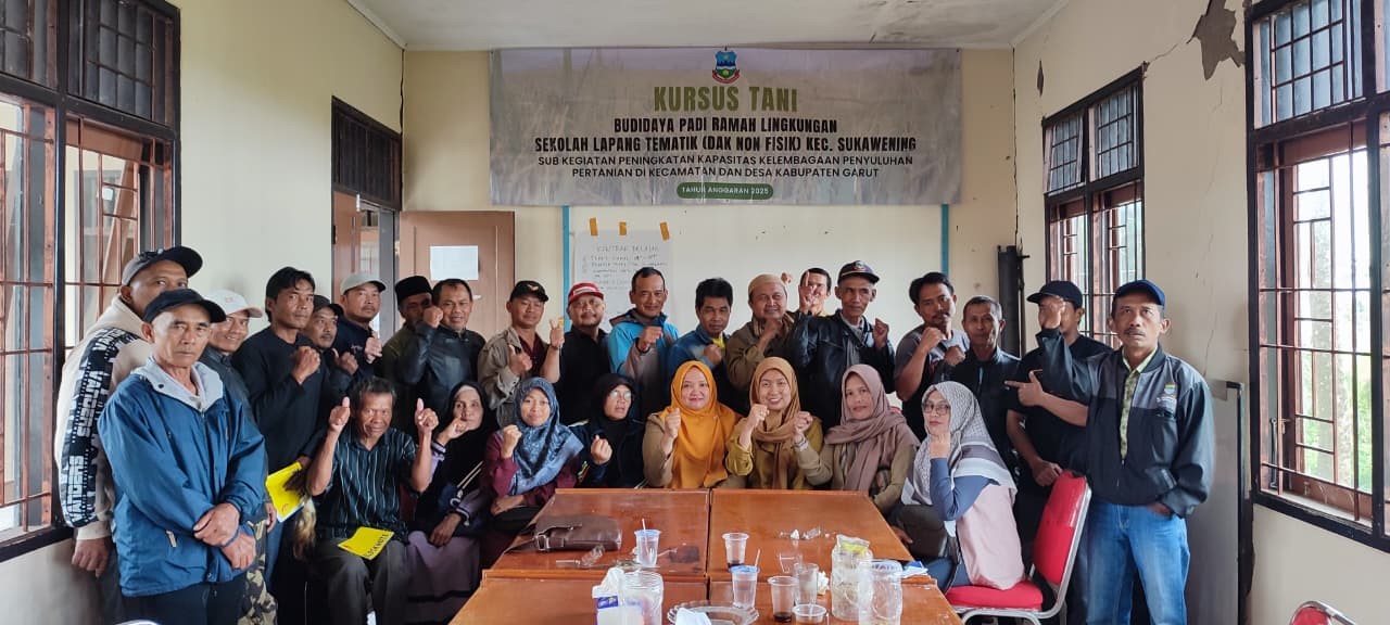 KURSUS TANI  BUDIDAYA PADI RAMAH LINGKUNGAN