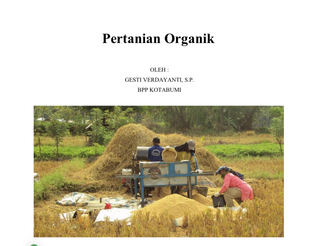 Pertanian Organik
