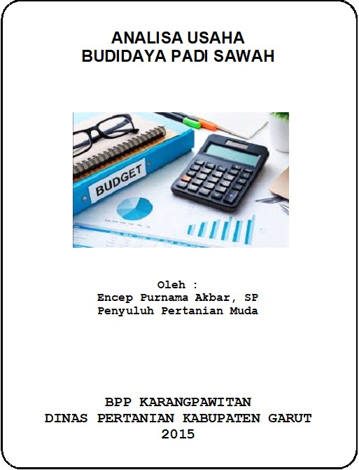 Analisa Usaha  Budiaya Padi Sawah