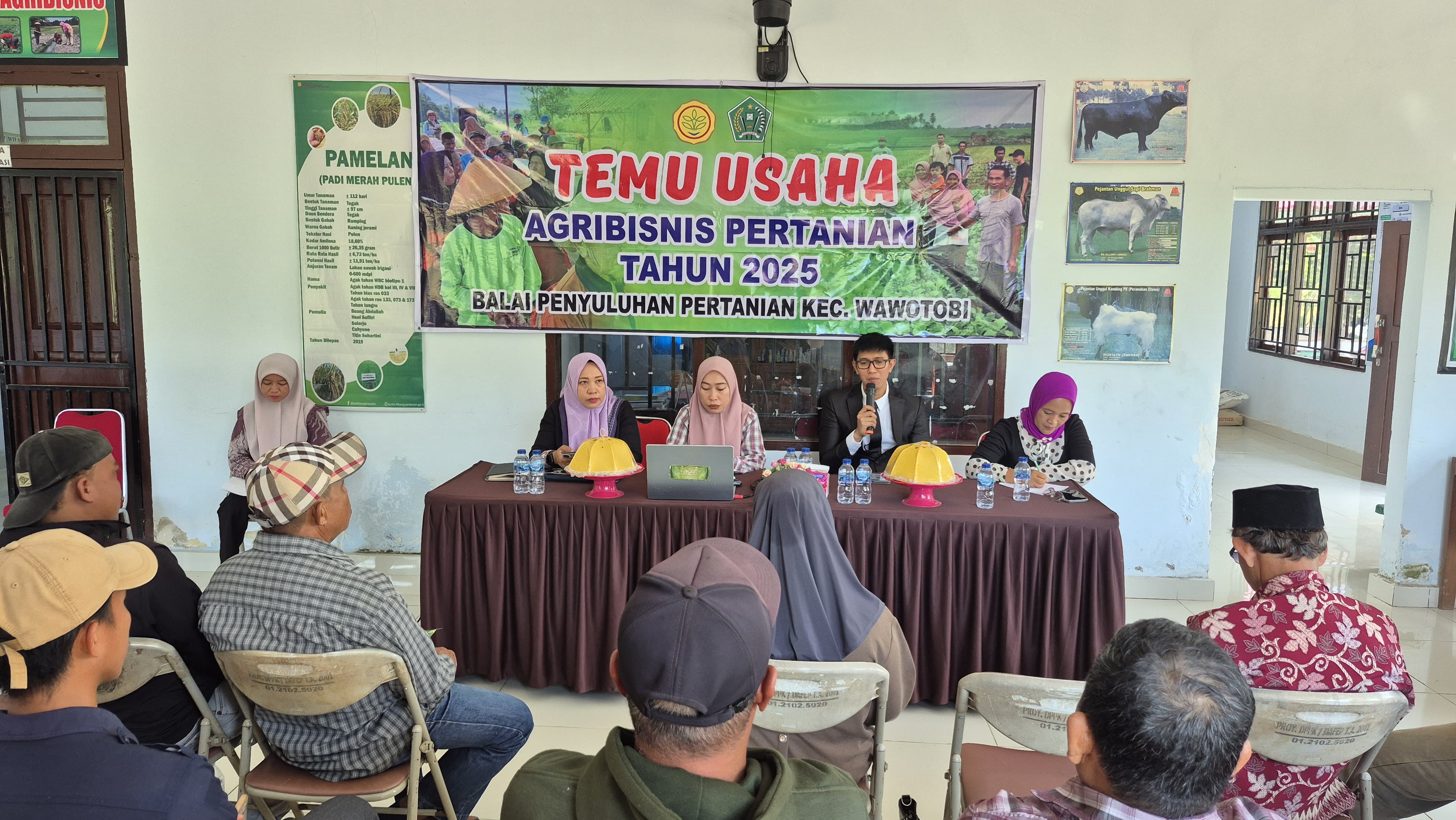 BALAI PENYULUHAN PERTANIAN WAWOTOBI MELAKSANAKAN KEGIATAN TEMU USAHA AGRIBISNIS PERTANIAN
