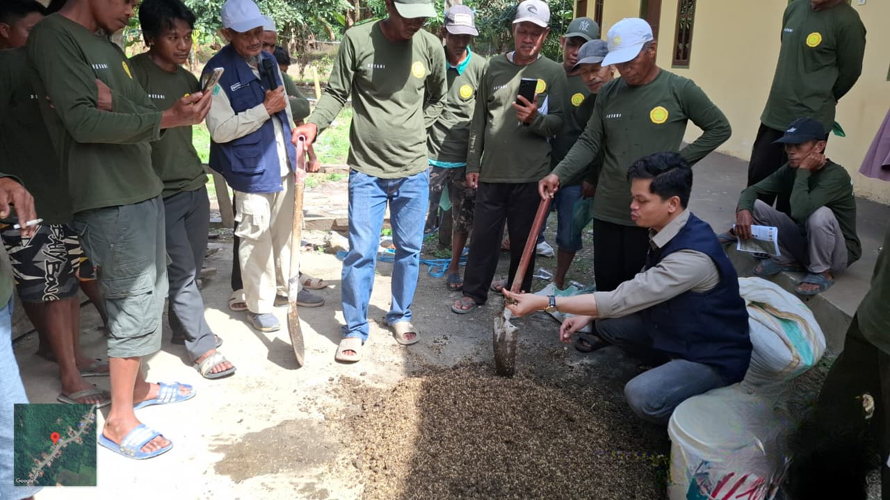 Pembuatan Pupuk Bahan Organik Kaya Akan Sumber Hayati (Bokashi)