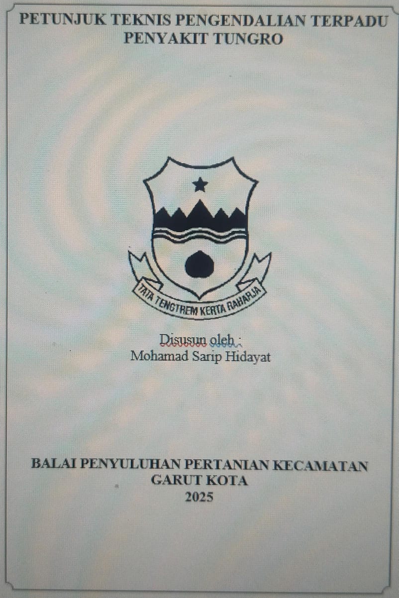 PETUNJUK TEKNIS PENGENDALIAN TERPADU PENYAKIT TUNGRO