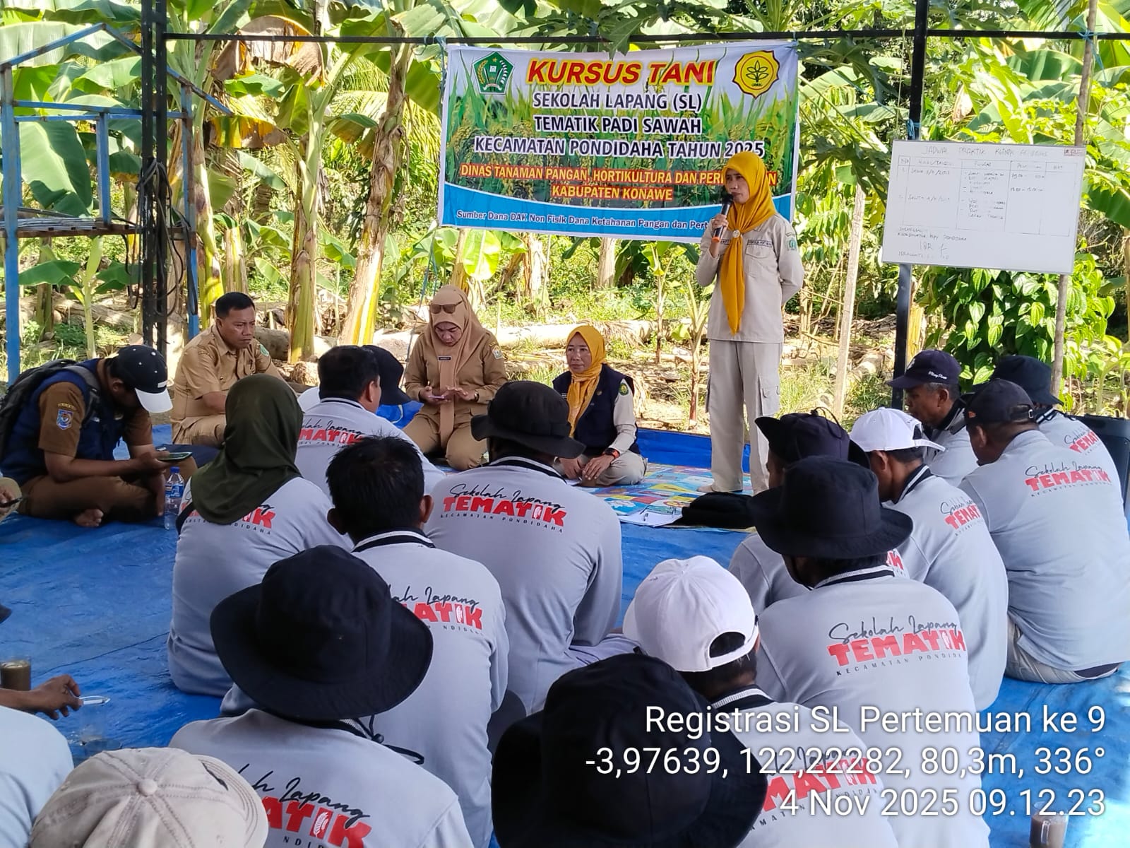 SEKOLAH LAPANG TEMATIK PADI SAWAH   SEBAGAI UPAYA PENINGKATAN PRODUKTIVITAS DAN KEMANDIRIAN PETANI