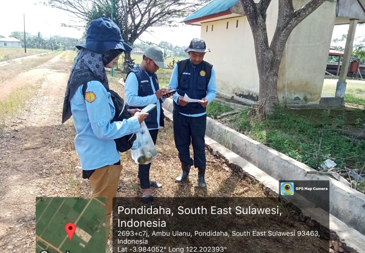 PENGAMBILAN POLIGON PADA LAHAN SAWAH  SEBAGAI DASAR PENDATAAN DAN PERENCANAAN PERTANIAN