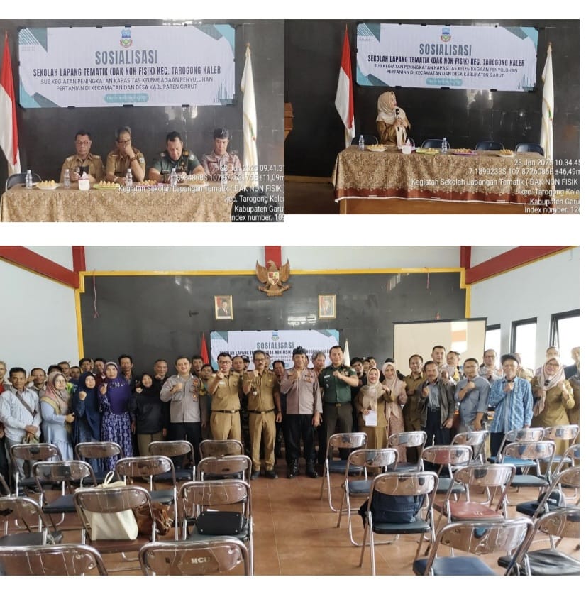 KEGIATAN SOSIALIASI SEKOALAH LAPANGAN TEMATIK(DAK NON FISIK )