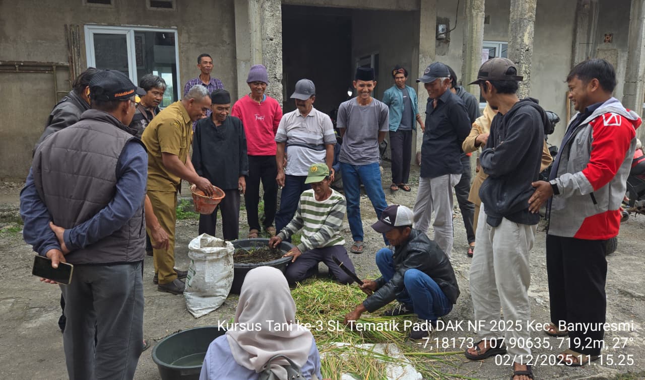 Pembuatan Pupuk Kompos Bokashi