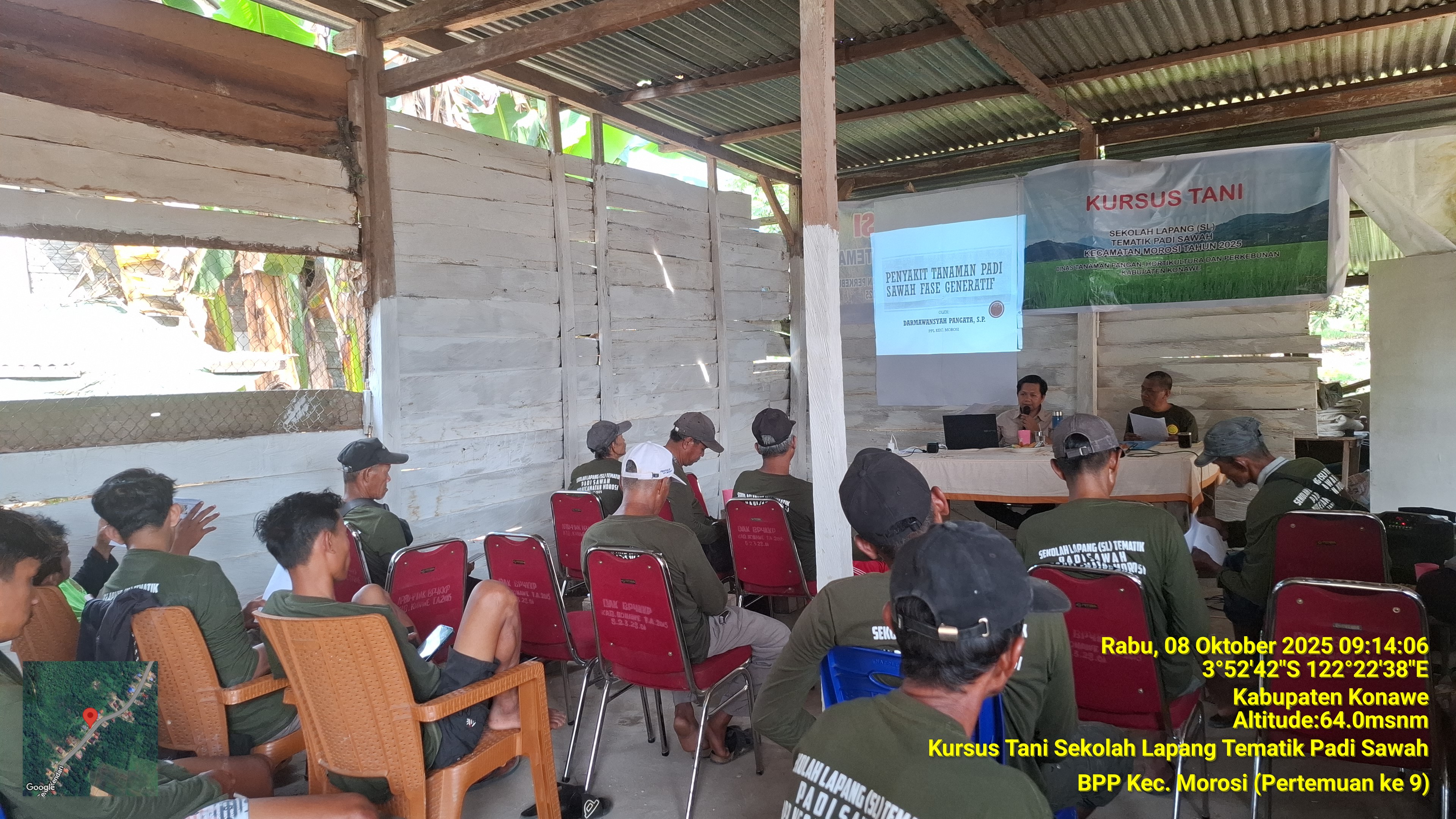 Penyakit Tanaman Padi sawah Fase Generatif