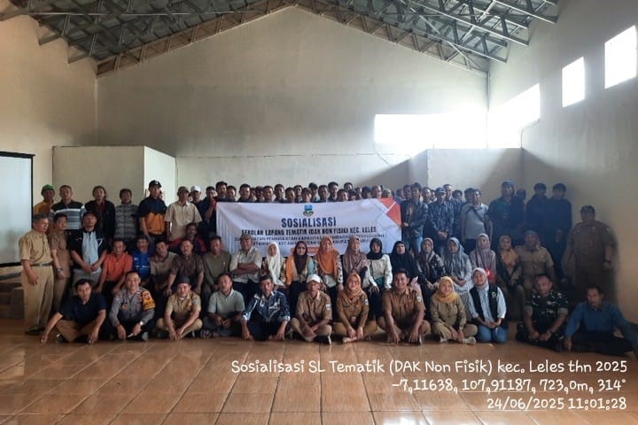 Sosialisasi Kegiatan Sekolah lapang Tematik DAK NON FISIK Kec Leles