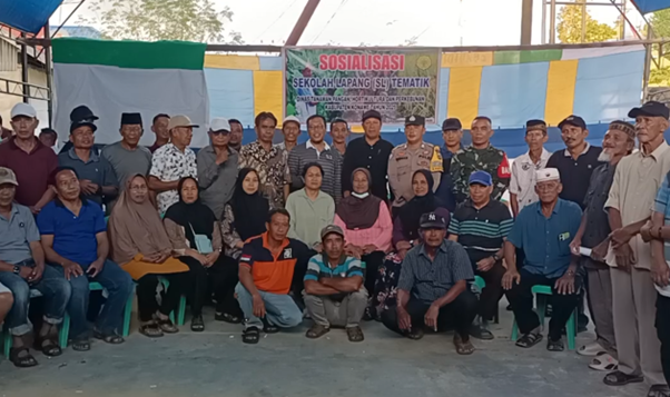 BPP Lalonggasu Meeto Gelar Sosialisasi Sekolah Lapang Tanaman Hortikultura Bersama Kelompok Tani KJF