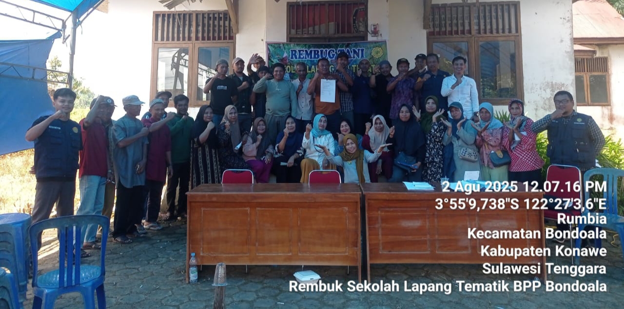 Kegiatan Rembug Tani BPP Kec. Bondoala