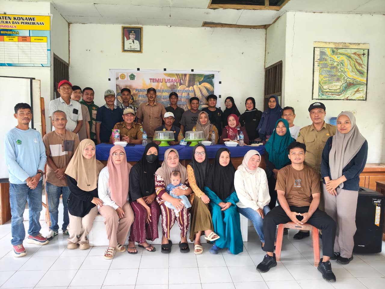 Temu Usaha Kegiatan Hasil Pertanian pembuatan keripik Pisang dan Penguatan UMKM