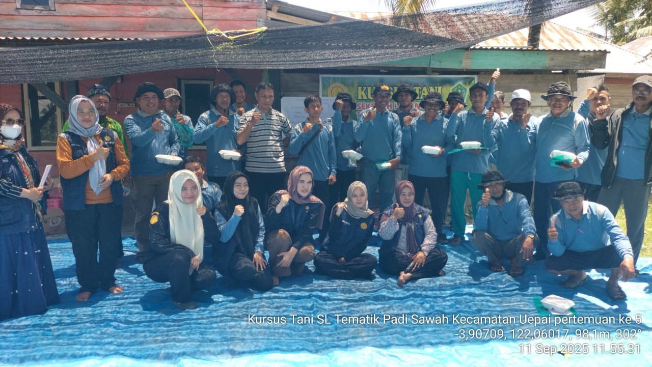 Penerapan sistem tanam jajar legowo pada budidaya padi sawah