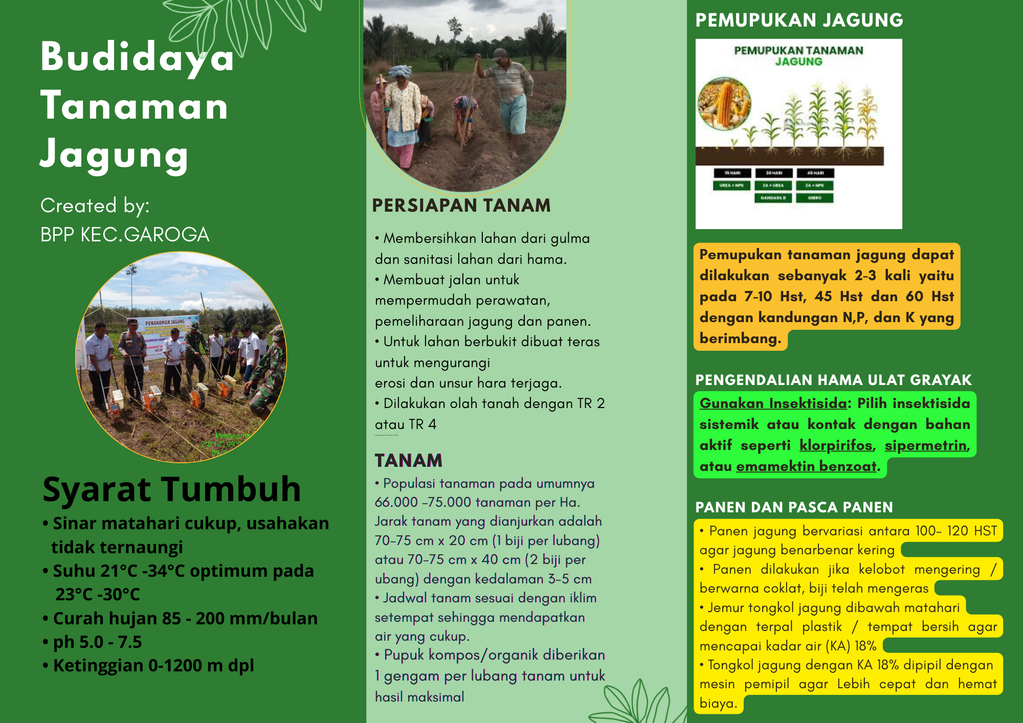 Budidaya Padi Jagung-BPP Garoga2026