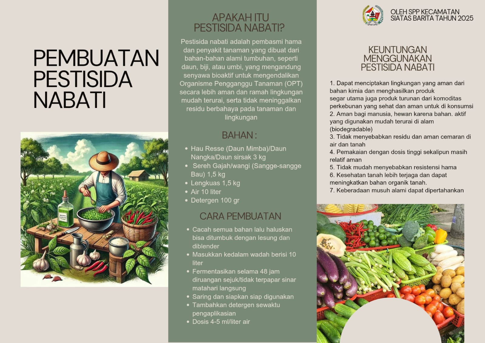 Pembuatan pestisida nabati