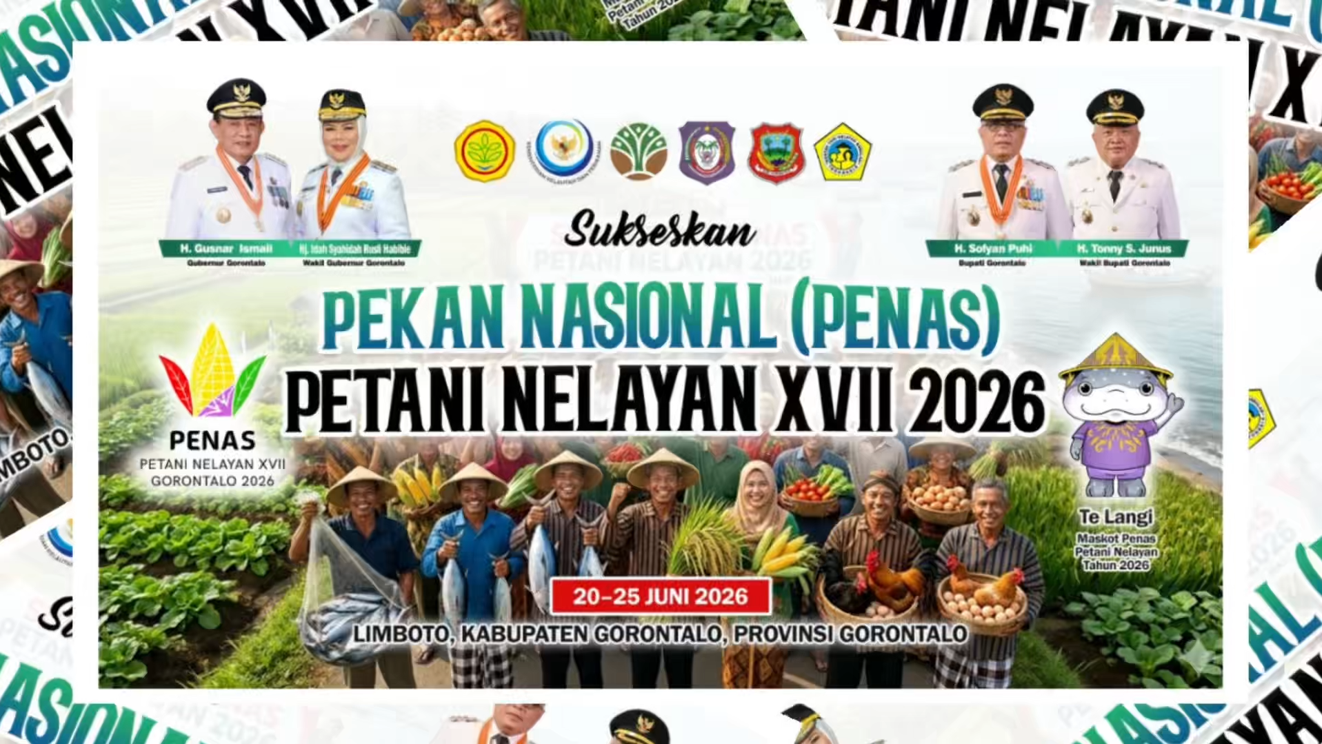 Sukseskan PENAS XVII Gorontalo