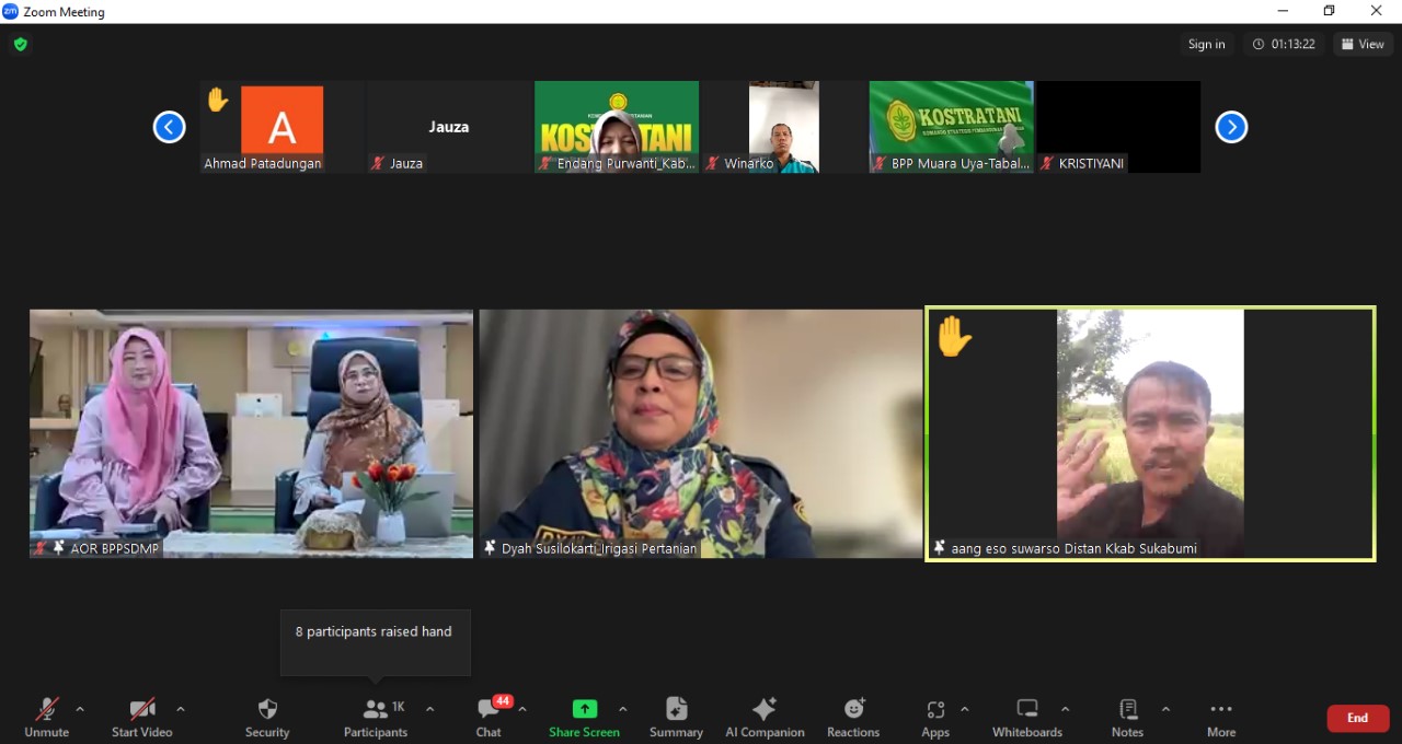 Kementan Perbaiki Infrastruktur Irigasi Untuk Percepat Tanam Produktivitas Padi dan Jagung