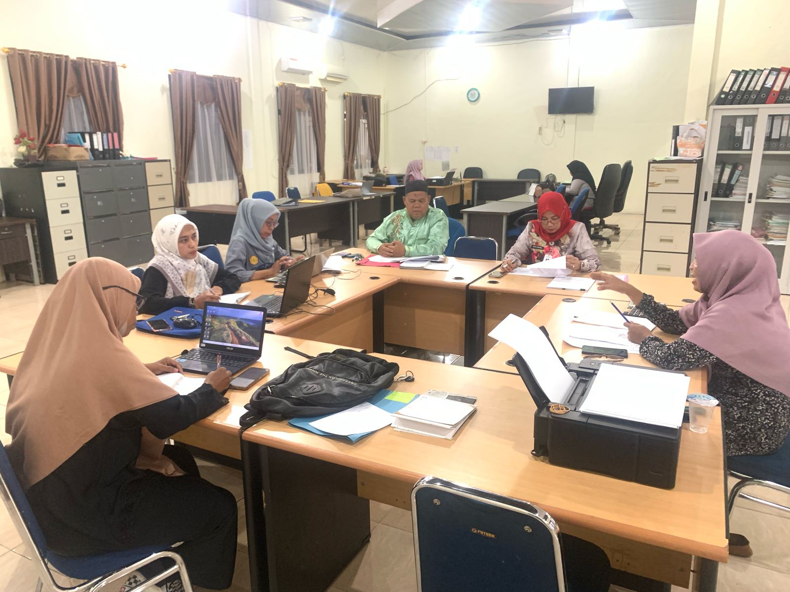 RAPAT KOORDINASI PROGRAM BERAGAM, BERGIZI, SEIMBANG DAN AMAN (B2SA) DENGAN PENYULUH PERTANIAN KECAMATAN BENGKALIS DAN KECAMATAN BANTAN KABUPATEN BENGKALIS