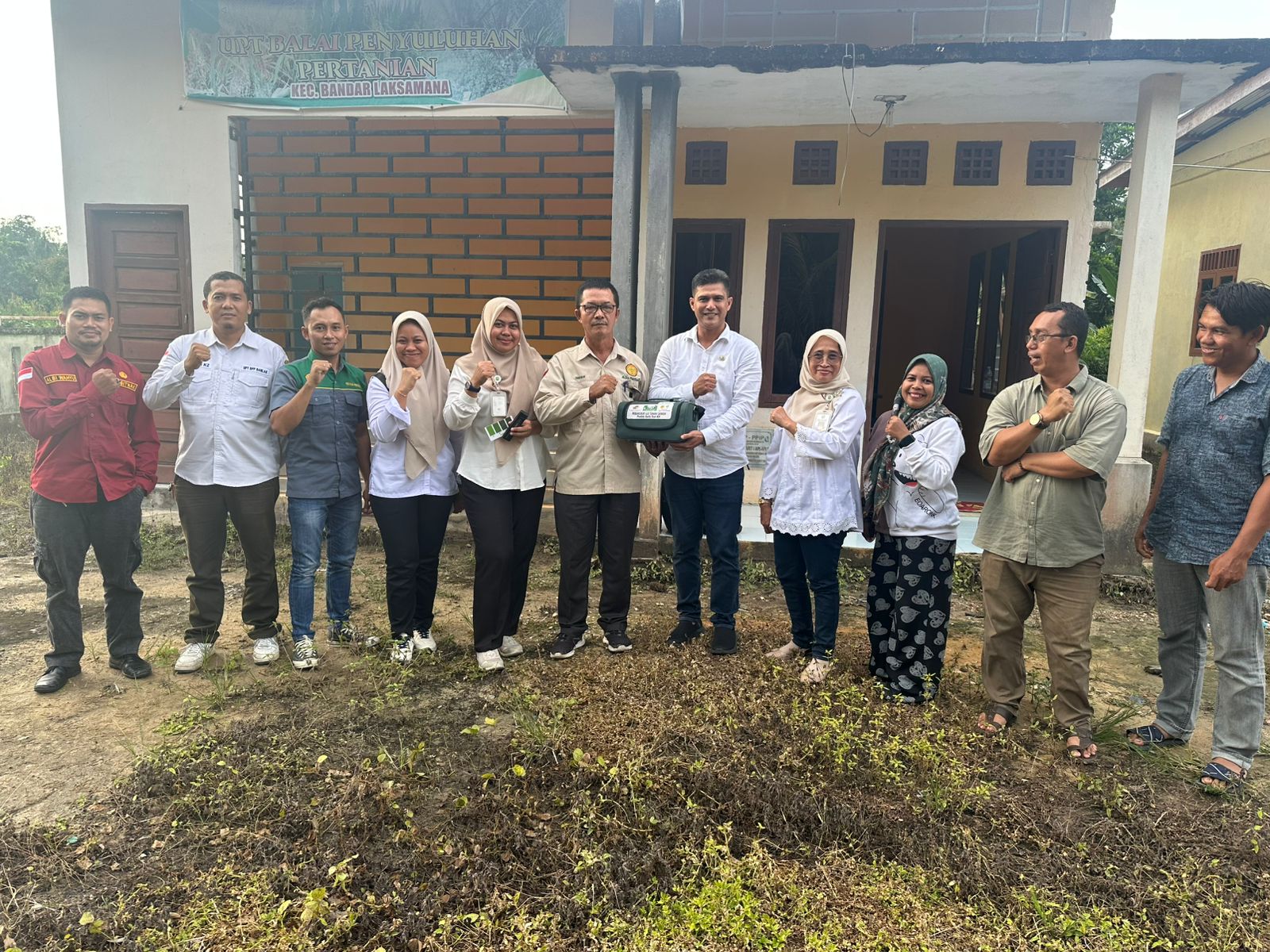 Kepala Bidang Penyuluhan Kabupaten Bengkalis Hadiri Pertemuan Bulanan Penyuluh Di Upt Bpp Kecamatan Bandar Laksamana