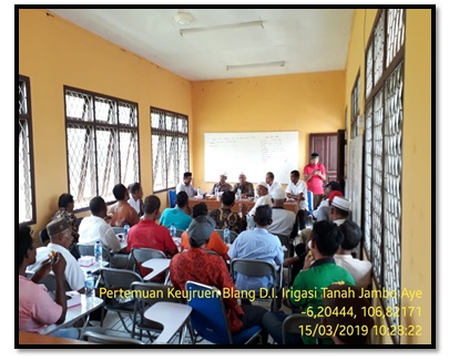 Pertemuan P3A di BPP Tanah Jambo Aye