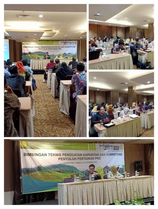Bimbingan Teknis Penguatan Kapasitas dan Kompetensi Penyuluh Pertanian PNS