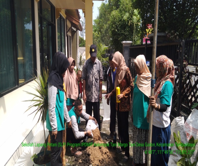 PEMBUATAN BOKASHI DALAM KEGIATAN IPDMIP