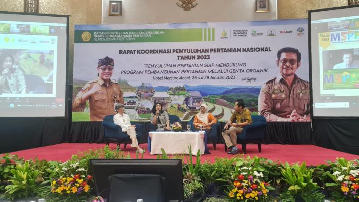 KEMENTAN MASIFKAN PROGRAM GENTA ORGANIK MELALUI TALKSHOW MSPP