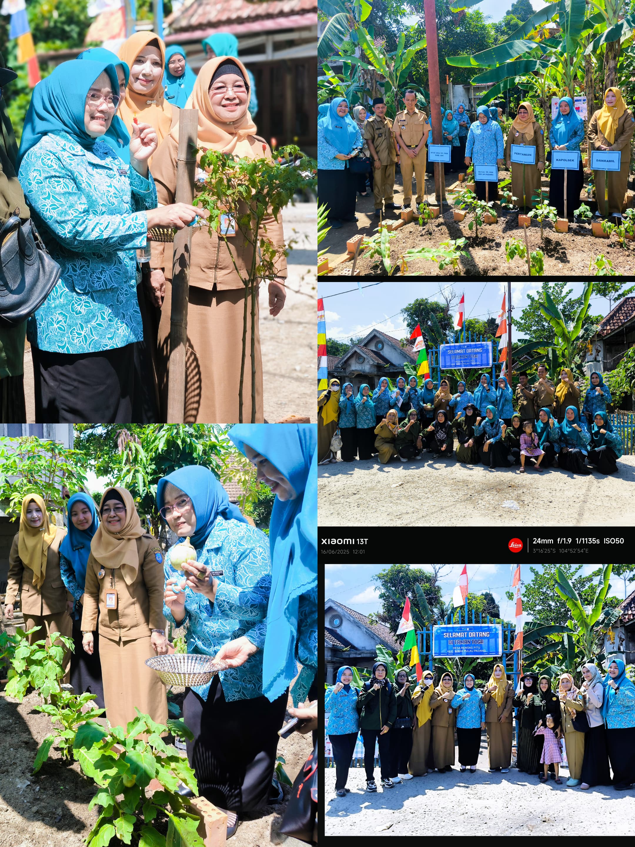 SEMANGAT KOLABORASI PKK DAN PERTANIAN : KECAMATAN SIRAH PULAU PADANG IKUTI PEMBINAAN DAN PENILAIAN LOMBA-LOMBA PKK TAHUN 2025