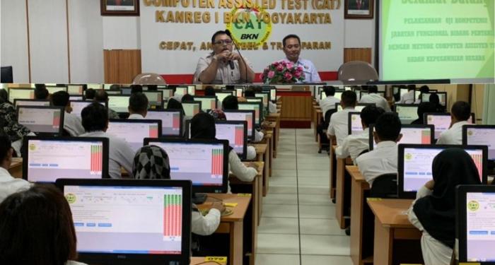 Naik Jabatan, Penyuluh Pertanian Lakukan Uji Kompetensi Sistem CAT