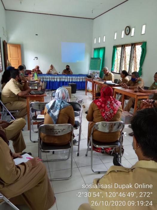DEMONSTRASI CARA APLIKASI PENYUSUNAN DUPAK ONLINE BAGI PENYULUH PERTANIAN DI KABUPATEN LUWU TIMUR