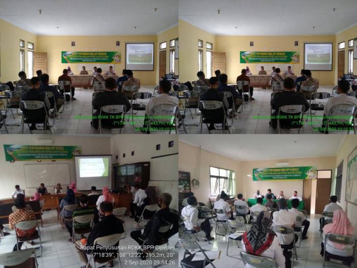 RAPAT PENYUSUNAN eRDKK di KOTA TASIKMALAYA DALAM RANGKA KEGIATAN PENGAWASAN PUPUK DAN PESTISIDA