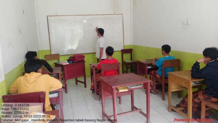 Bpp Sijunjung, Masuk Pasantren