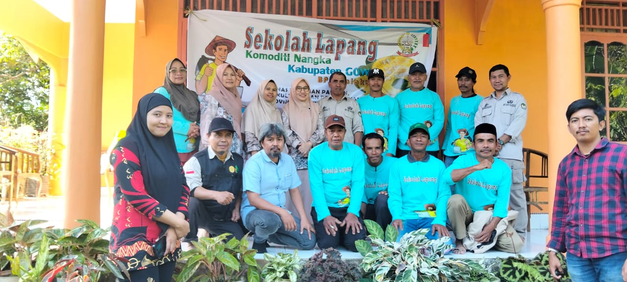Sekolah Lapang Nangka, Kawal Bantuan Bibit Nangka di Tingkat Petani