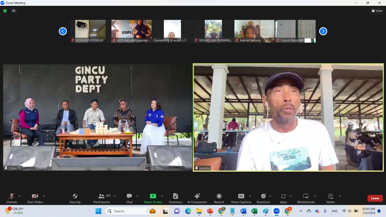 Kementan Sasar Petani Milenial Untuk Berkolaborasi Tingkatkan Harga Jual Komoditas