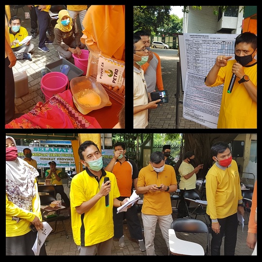 PENYULUH PERTANIAN DAN THL-TB PP DKI JAKARTA TETAP AKTIF MELAKUKAN BIMBINGAN TEKNIS LANGSUNG MENGENAI HYDROPONIK DITENGAH PANDEMI COVID 19