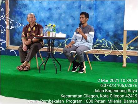 TOKOH MILLENNIAL PERTANIAN DARI BANTEN