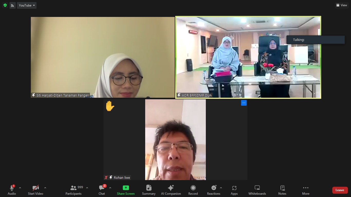 DI MSPP, PAPARKAN PROGRAM DAN KEBIJAKAN TANAMAN PANGAN TAHUN 2024